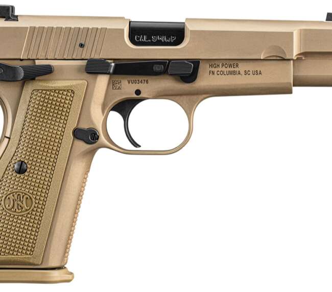 FN HIGH POWER 9MM FDE 4.7" 10+1