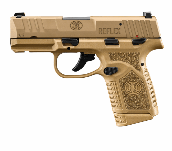 FN REFLEX 9MM FDE 3.3" 10+1 SFTY