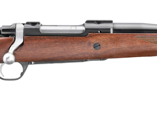 RUGER HAWKEYE HUNTER 243WIN BL/WD TB