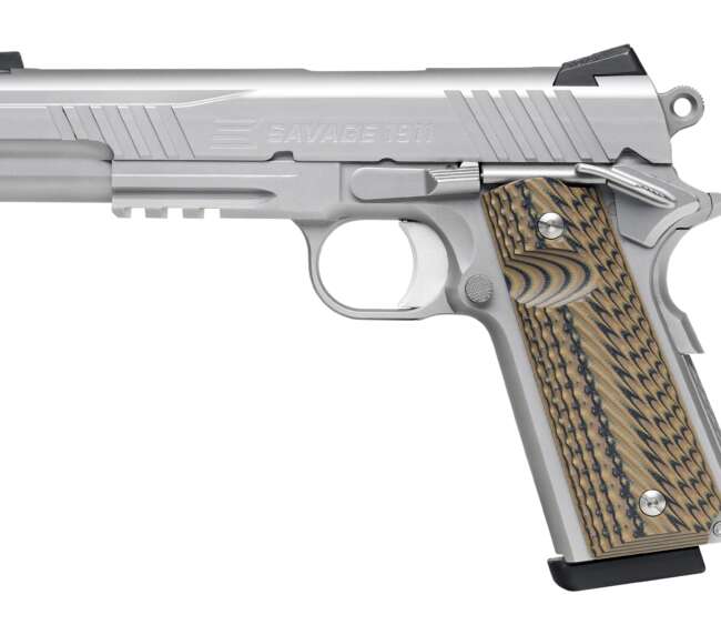 SAVAGE ARMS 1911 GOV 45ACP SS/SS RAIL