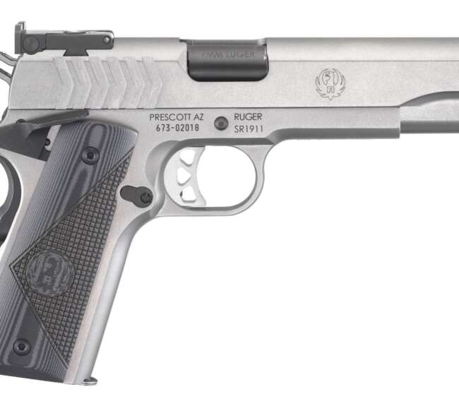 RUGER SR1911 TARGET 9MM SS 5" 9+1