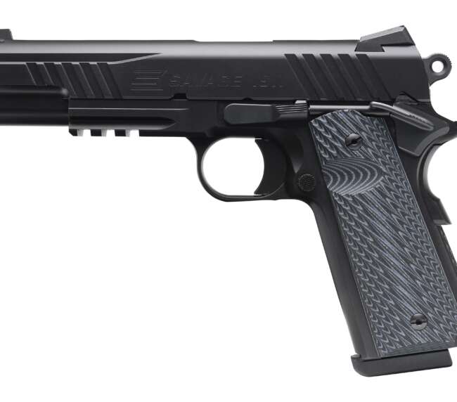 SAVAGE ARMS 1911 GOVT 9MM BLK/BLK RAIL