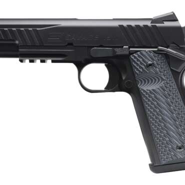 SAVAGE ARMS 1911 GOVT 45ACP BLK/BLK RAIL