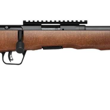 SAVAGE ARMS B22 22LR BLK/WOOD 18" THD