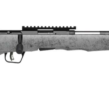 SAVAGE ARMS B22 22MAG BL/GRY 18" CARBON TB