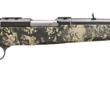 RUGER 77/357 357MAG BL/CAMO THREADED