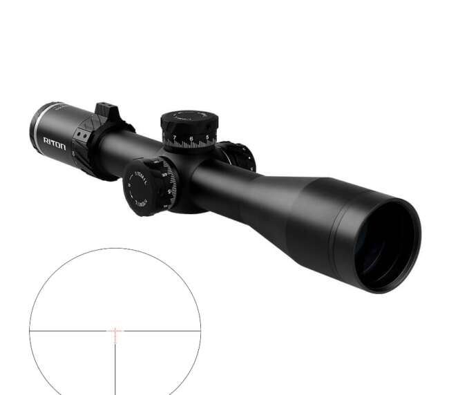 RITON OPTICS 7 CONQUER 3-18X50 MIL FFP PSR