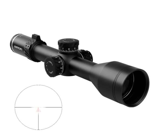 RITON OPTICS 7 CONQUER 3-24X50 MOA SFP IL