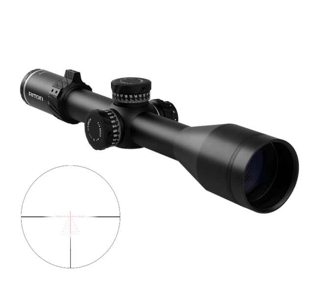 RITON OPTICS 7 CONQUER 4-32X56 MRAD FFP IL
