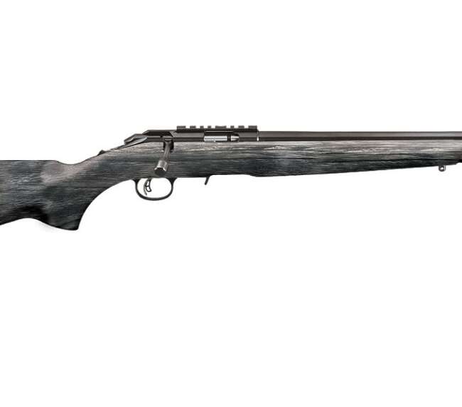 RUGER AMER TARGET 22LR BL/LAM 18" TB