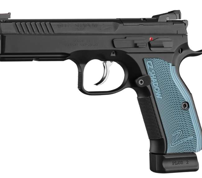 CZ 75 SHADOW 2 9MM 5" BLUE OR