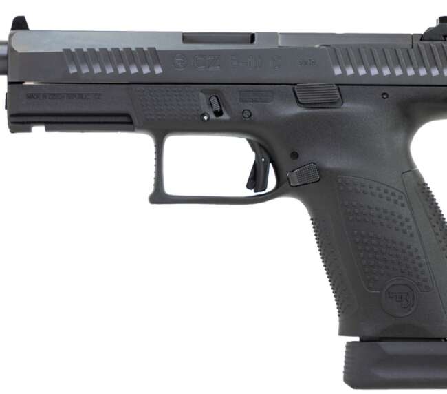 CZ P-10 C 9MM BLK 17+1 4" OR SR