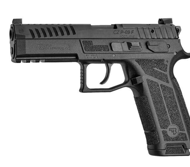 CZ P-09 F 9MM BLK 19+1 4.5" OR FS