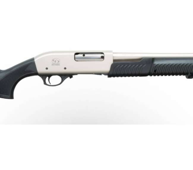 CHARLES DALY 301 TACT PUMP 12/18.5 NICKL 3"