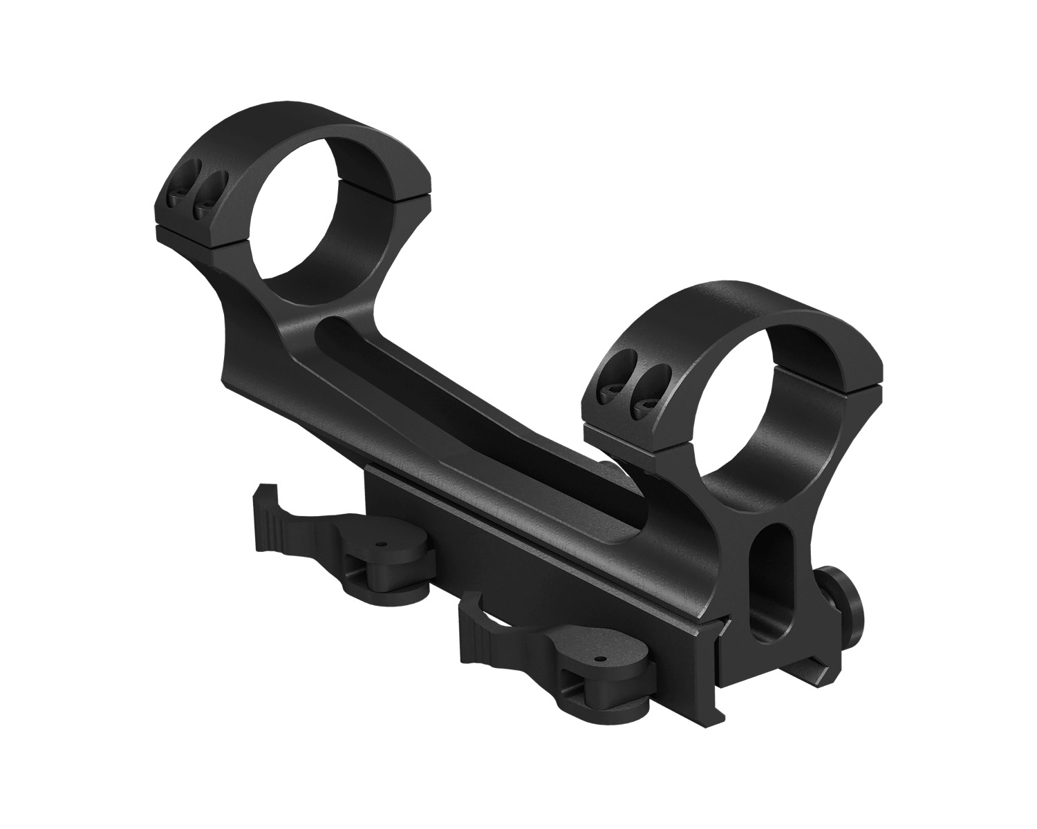 ATN QD MOUNT 30MM DUAL CNT LVR
