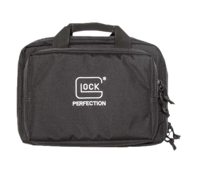 GLK DOUBLE PISTOL CASE BLACK