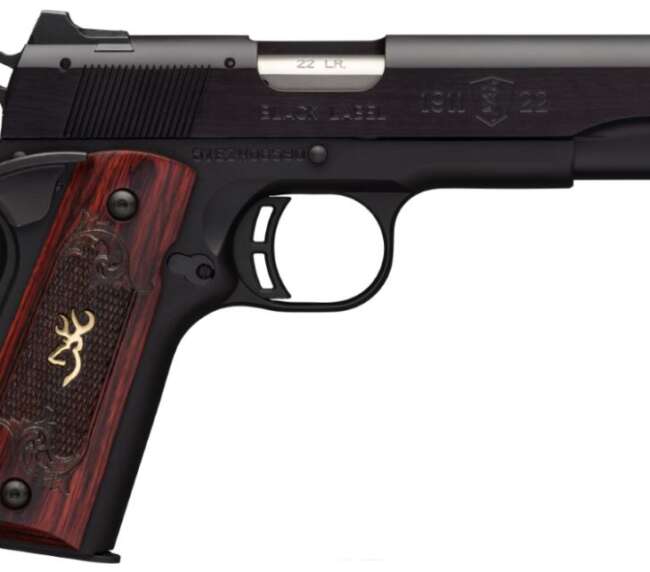 BROWNING 1911-22 MED 22LR BL 4.25" 10+1