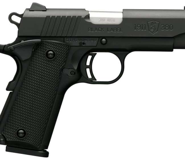 BROWNING 1911-380 380ACP CMPT BLK/POLY