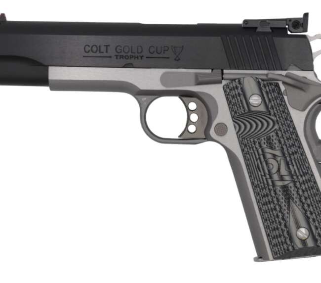 COLT GOLD CUP LITE 38SPR TWO-TONE #
