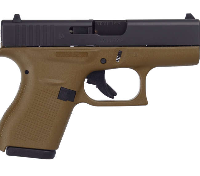 GLOCK G42 G3 FDE 380ACP 6+1 3.25"  #