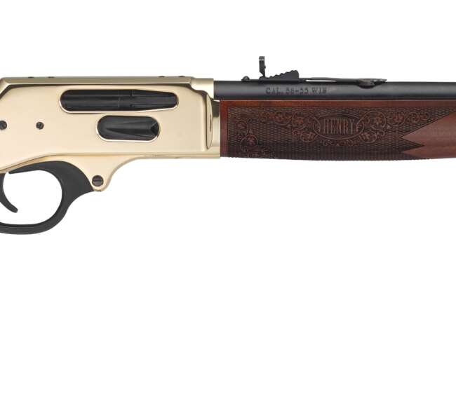 HENRY REPEATING ARMS LEVER ACT SIDEGATE 35REM BRASS