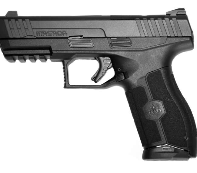 IWI - ISRAEL WEAPON INDUSTRIES MASADA OR 9MM POLY 4" BLK 17+1