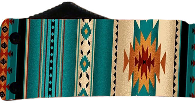 TPL SLIM SADDLE BLNKT TEAL DP