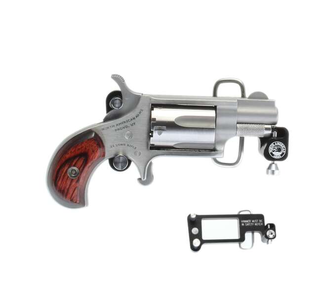 NORTH AMERICAN ARMS MINI 22MAG 1-1/8" SS BUCKLE