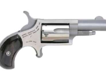 NORTH AMERICAN ARMS MINI 22MAG REV 1-5/8 SS BLKPRL