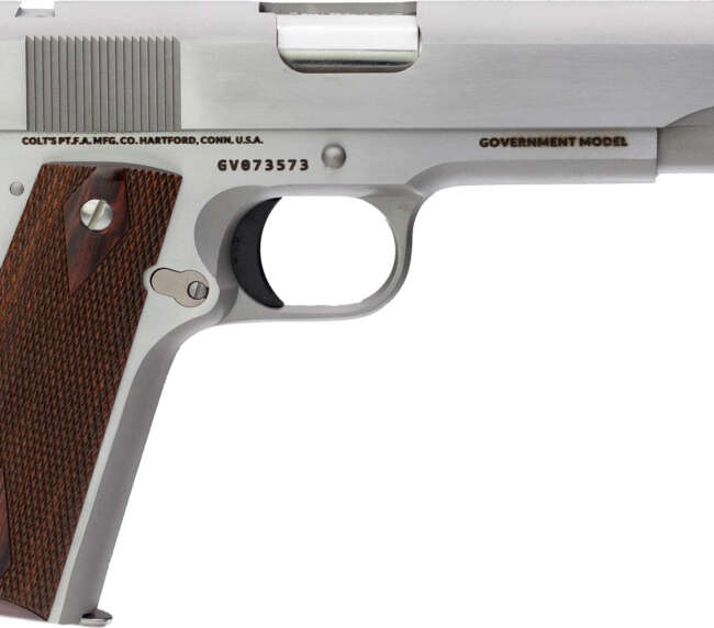 CLT 1911 GVT 45AP 7R SS ENGRVR