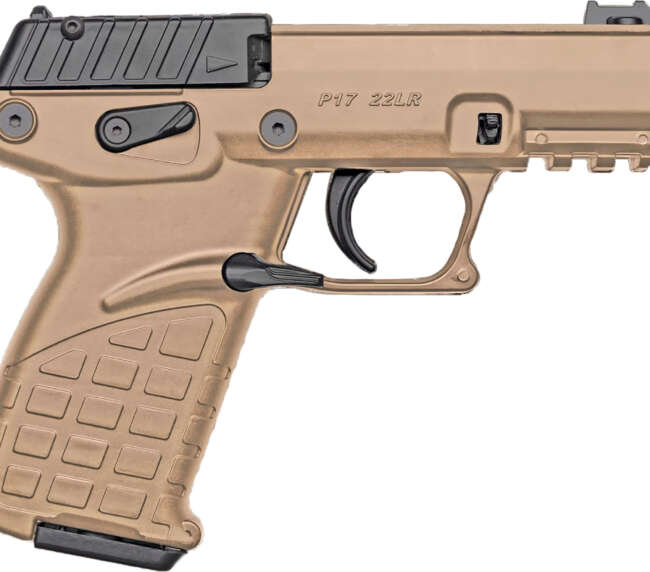 KEL P17 22LR PST 17RD TAN