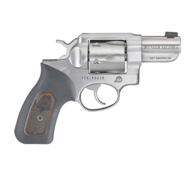 RUGER GP100 357MAG SS 2.5" BRASS FS