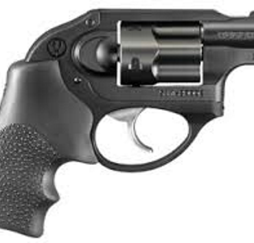 RUGER LCR 357MAG BL/HOGUE GR 5RD DAO