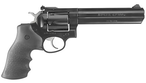 RUGER GP100 357MAG DA BLK 6 SHOT AS