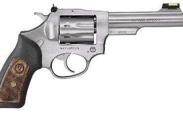 RUGER SP101 22LR 4.2" SS AS FIB OPT