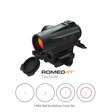 SIG SAUER ROMEO4T 1X20 CRCLEDOT SOLR BLK