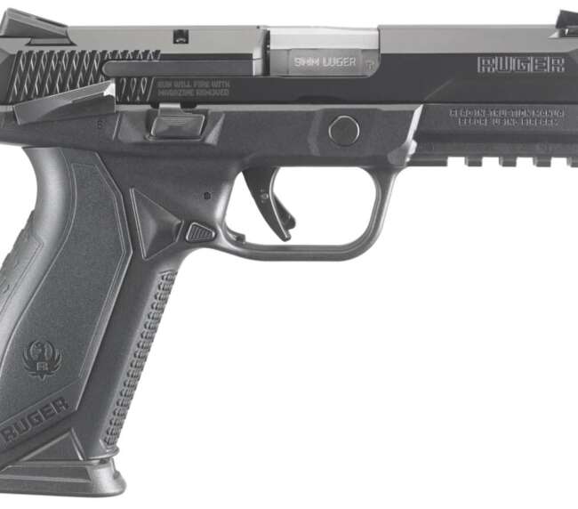 RUGER AMERICAN 9MM BLK 4" 10+1 SFTY#