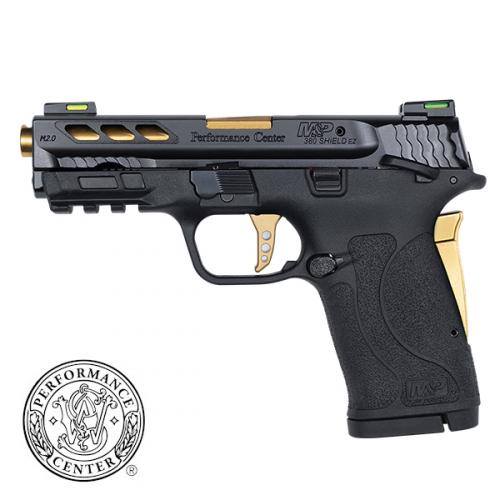 SMITH AND WESSON M&P380 PC 380ACP PORTED GOLD