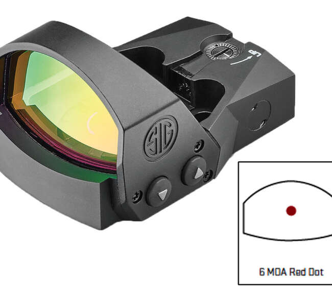 SIG ROMEO1PRO 6 MOA 1X30 BLK