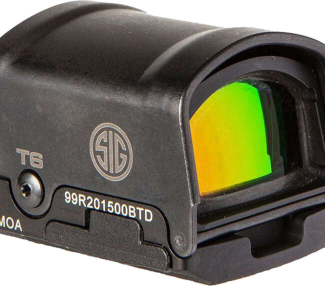 SIG ROMEO2 6MOA RDOT 1X30 ENCL