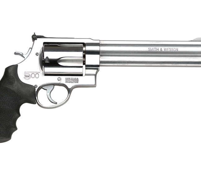 SMITH AND WESSON 500 500S&W MAG 8.38" SS HIVIZ