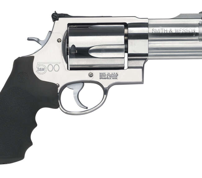 SMITH AND WESSON 500 500S&W MAG 4" SS AS 5RD
