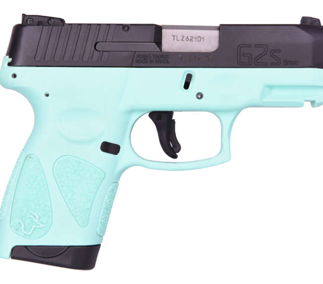 TAURUS G2S 9MM BLK/CYAN 3.2" 7+1