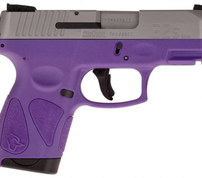 TAURUS G2S 9MM SS/DK PURPLE 3.2" 7+1
