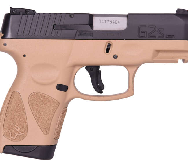 TAURUS G2S 9MM BLK/FDE 3.2" 7+1     #