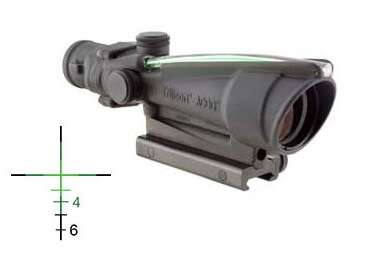 TRIJICON ACOG 3.5X35 .308 BLSTC GREEN
