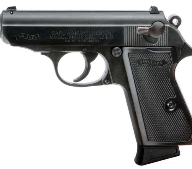 WALTHER ARMS PPK/S 22LR 10+1 3.35" BLACK