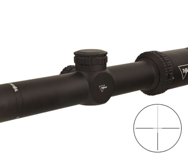 TRIJICON ASCENT 1-4X24 BLK 30MM BDC