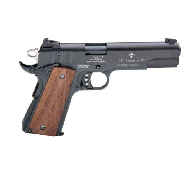 AMERICAN TACTICAL INC GSG M1911 22LR BL/WD 5" 10+1