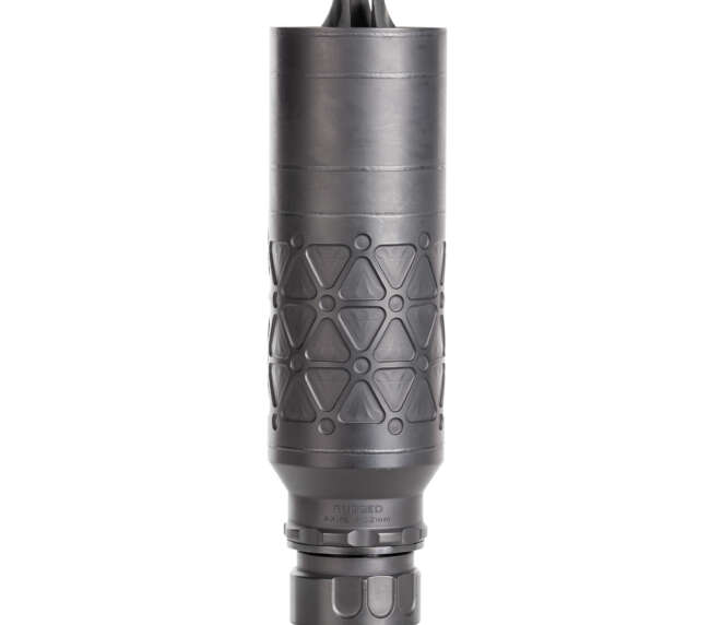RUGGED SUPPRESSORS AXIAL 7.62 SILENCER BLACK